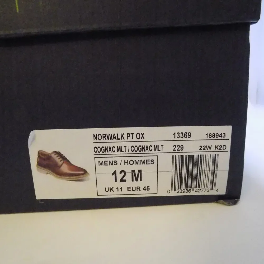 Florsheim Shoe Company Norwalk Leather Oxford Men's Shoe- Size 12